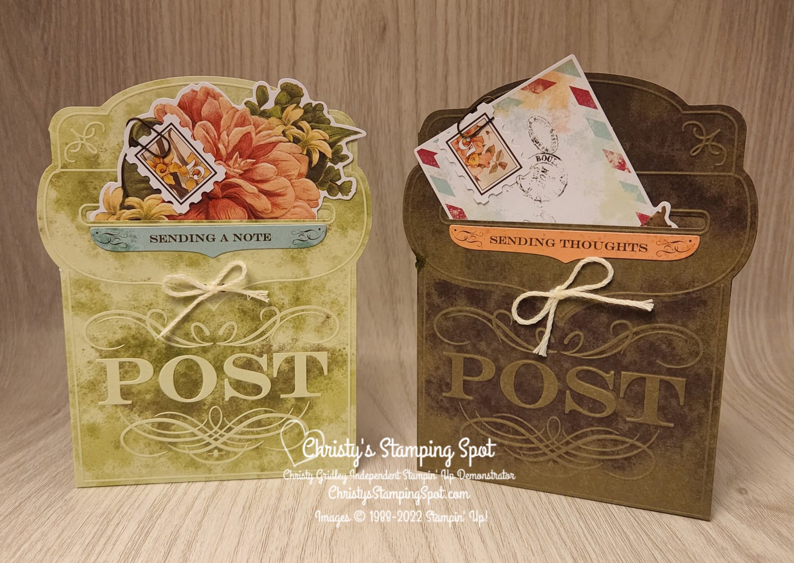 Stampin' Up! Precious Parcel Card Kit Cards Christy's Stamping Spot