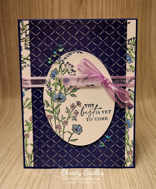 Dainty Delight & Dainty Flowers DSP Card - Christy's Stamping Spot