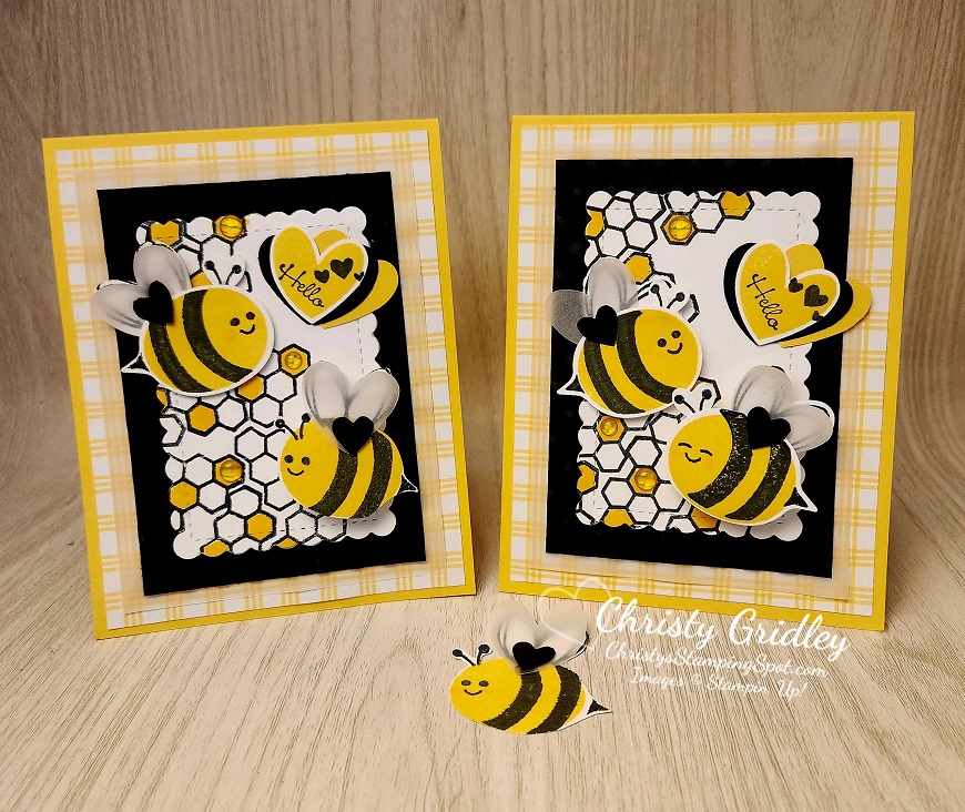 CF513 Bee Stamp Set – CraftFancy